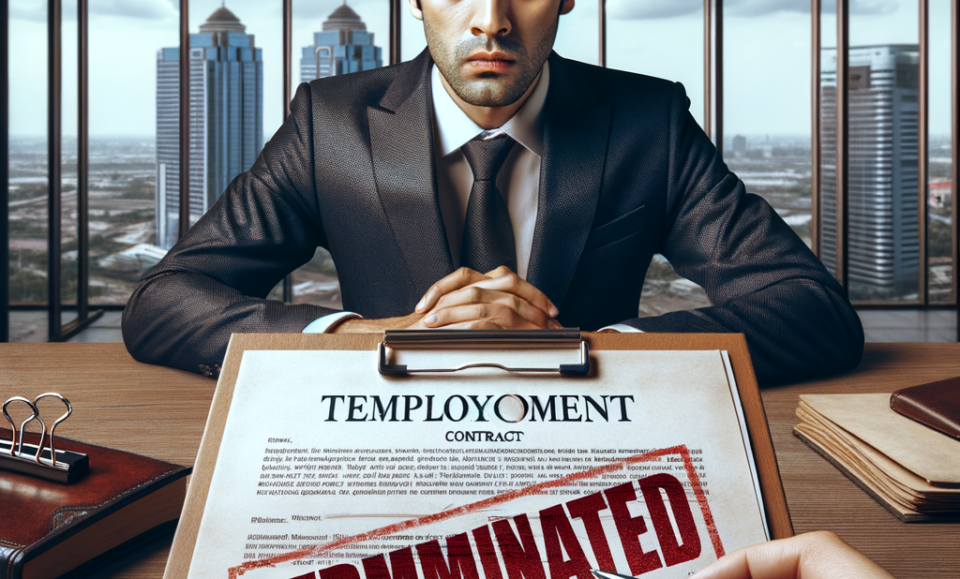 Termination of employment contract